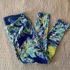 Lilly Pulitzer Luxletic Legging in Wade and Sea
